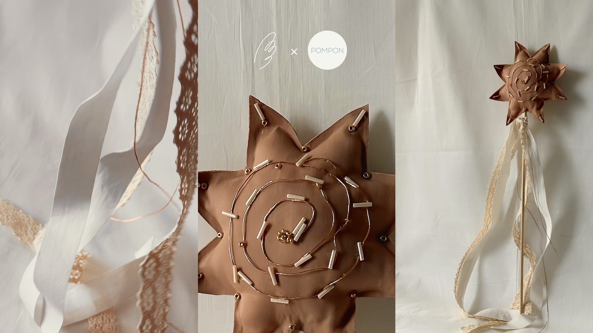 Детский мастер-класс POMPON X Angel Cakes Patriki "Звездочка на палочке"