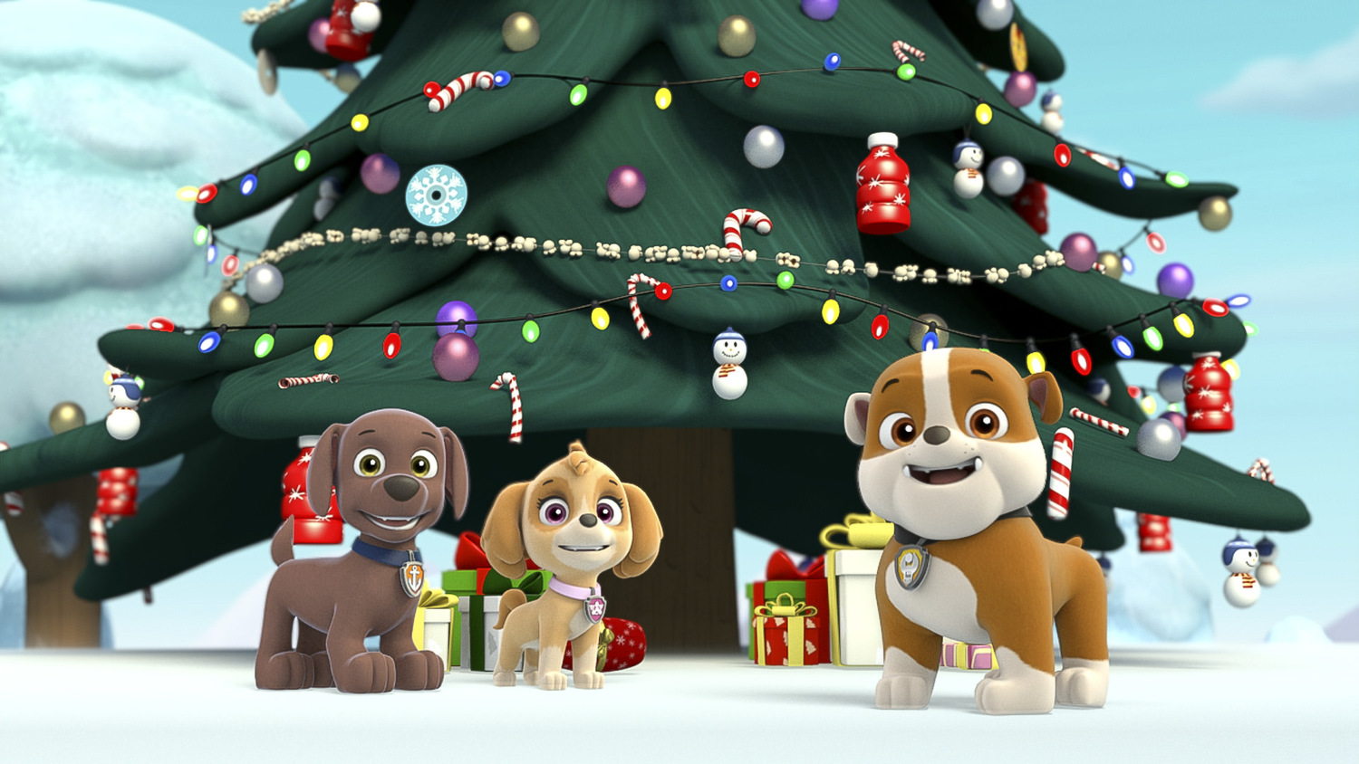 Спектакль «Щенячий патруль готовится к Новому году» в «Фуд Парк Меркурий»
