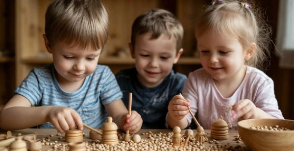 Весёлые игры "Круговорот народных игр"