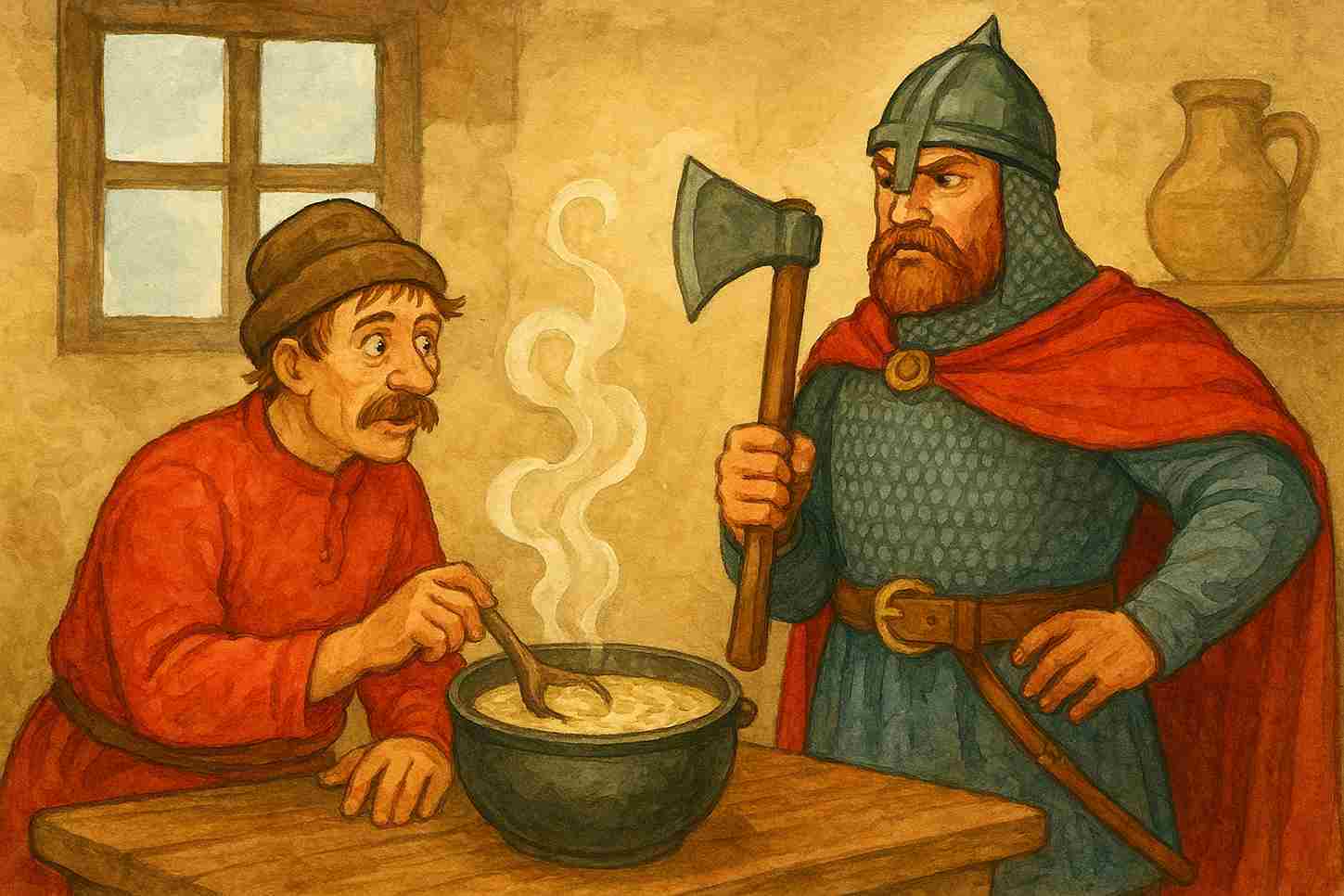 Каша из топора : интерактивная программа для ребят 5-8 лет