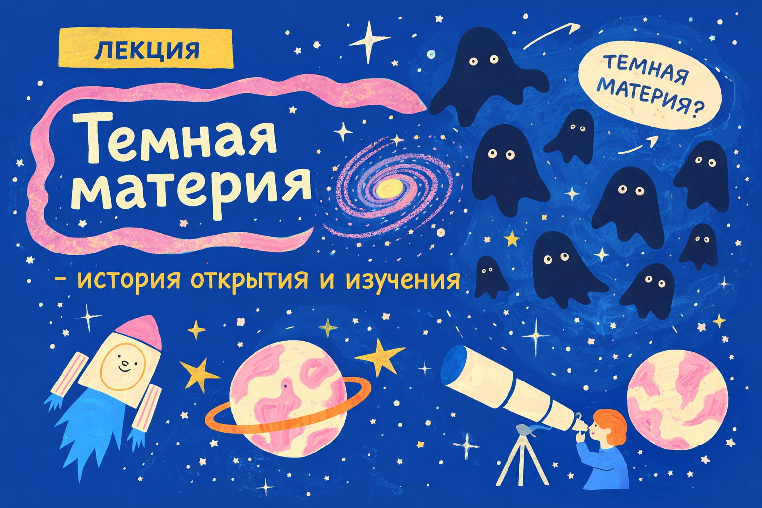 Лекция «Тёмная материя — история открытия и изучения»
