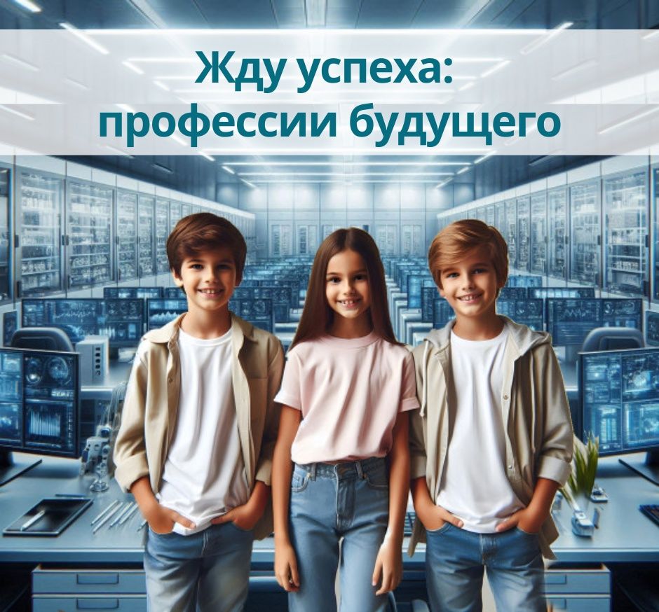 "Жду успеха: профессии будущего"