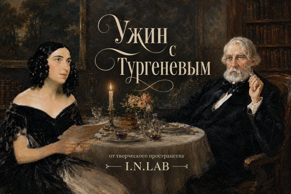 Ужин с Тургеневым от Творческого пространства I.N.LAB