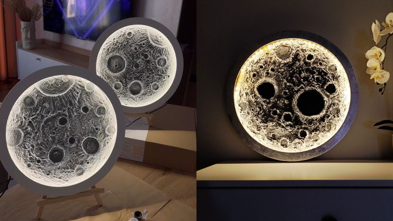 Мастер класс: создаем ночник «Луна» своими руками