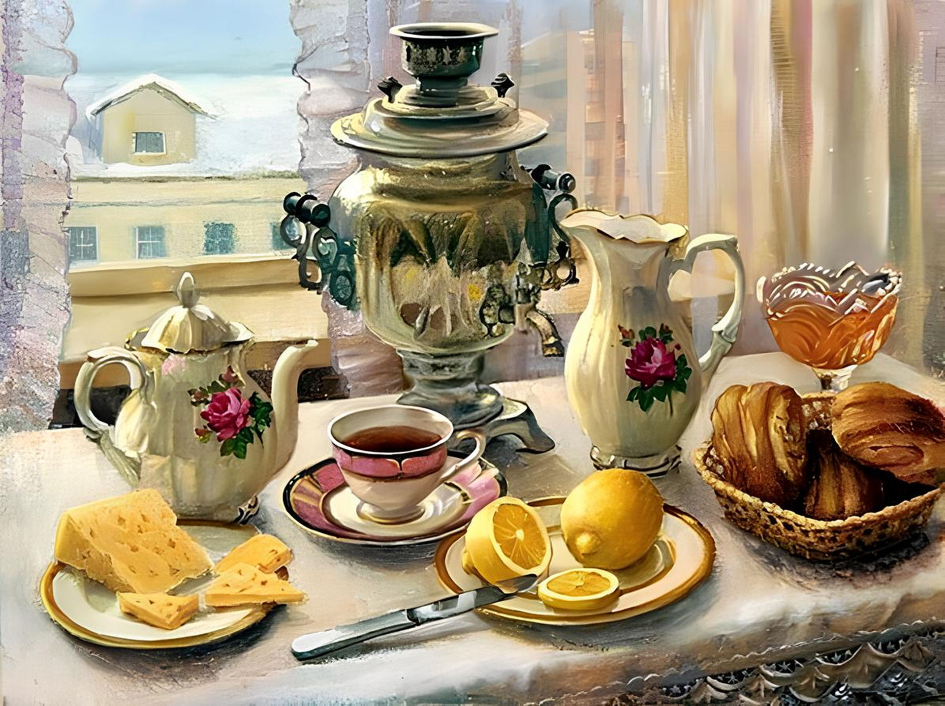 «Генерал стола»: фасоны самоваров и традиции чаепития