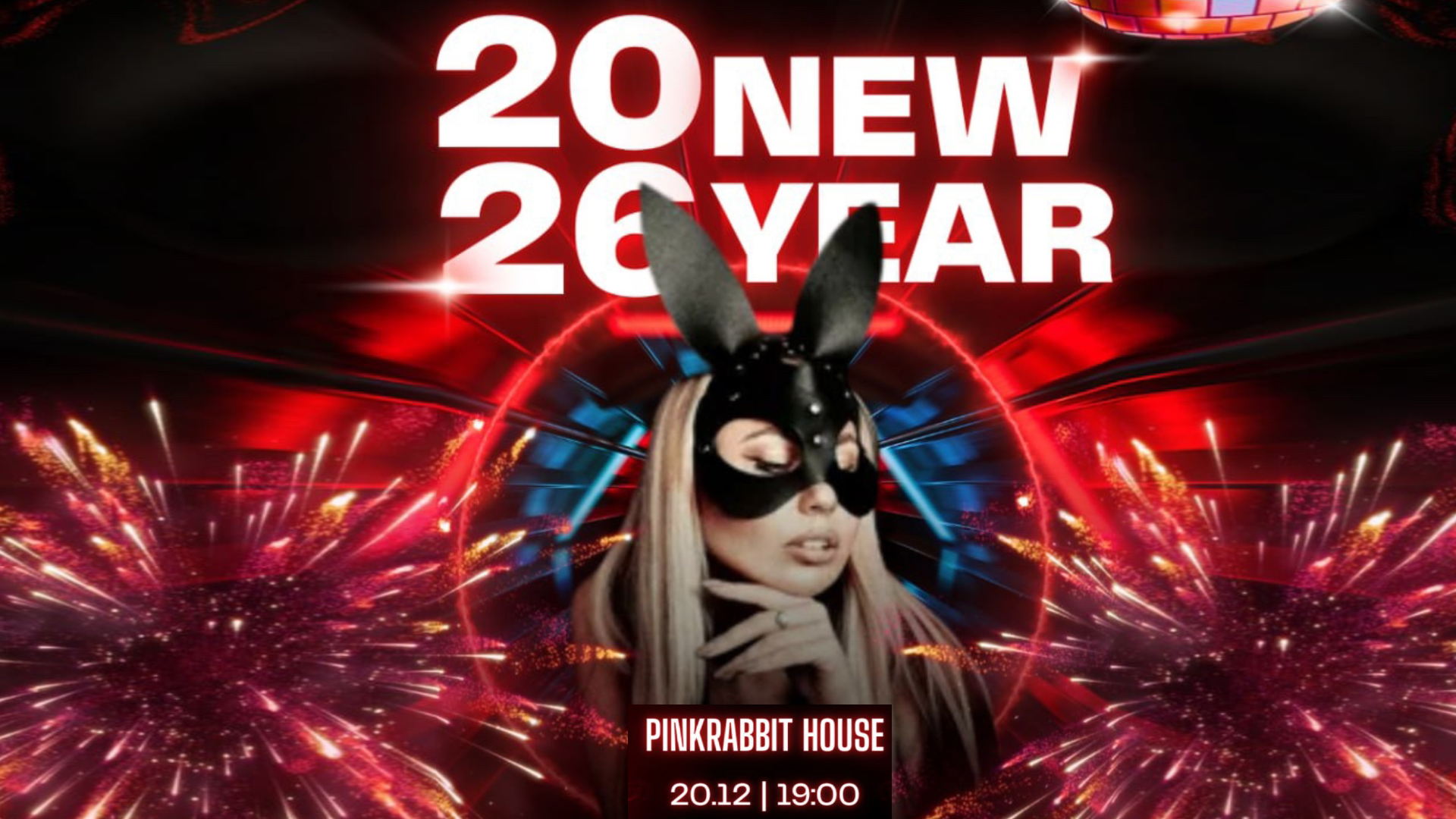 Новогодний корпоратив от Creative Party в «Розовом Кролике»