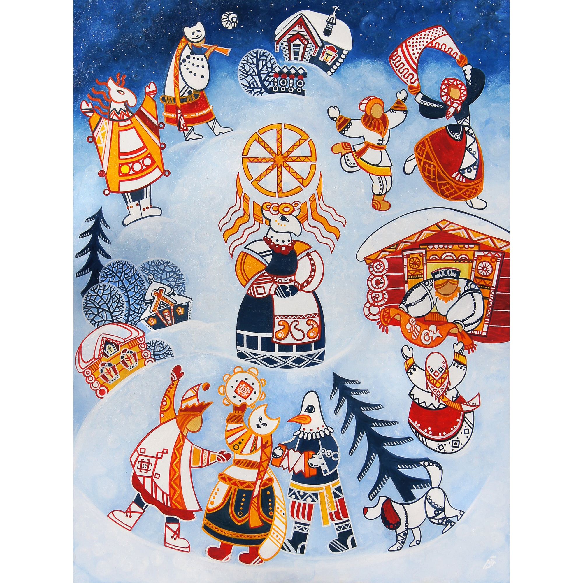 Зимний Маскарад от КУСТа в Поляндрии