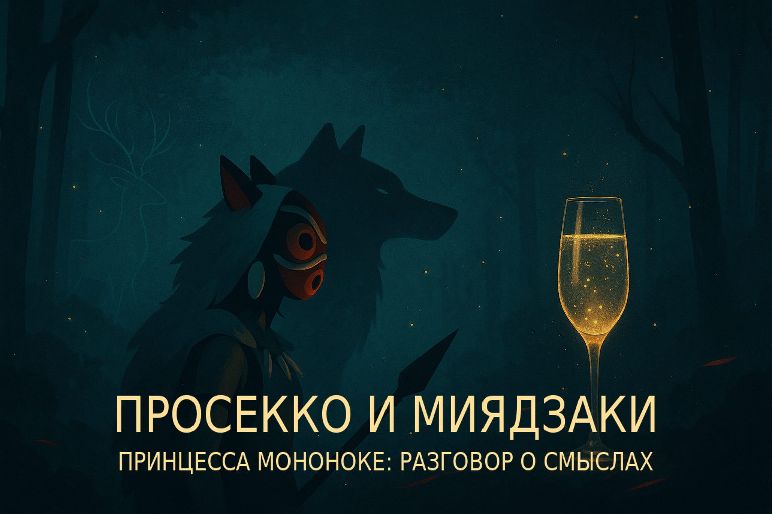 Просекко и Миядзаки: повторная интерпретация «Принцессы Мононоке»