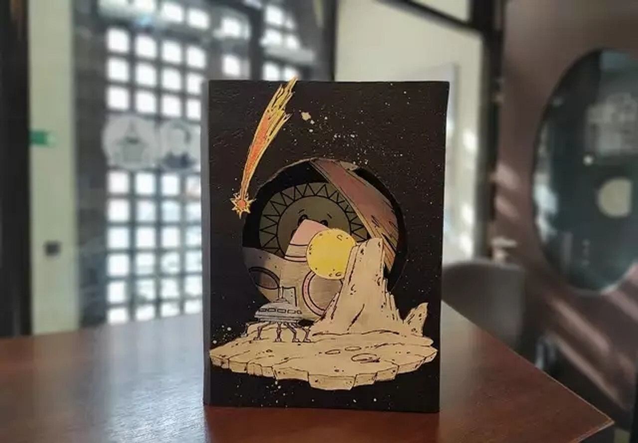 Мастер-класс по созданию тоннель-бука «Бесконечный космос»