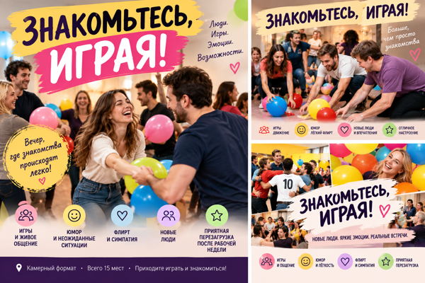 ЗНАКОМЬТЕСЬ, ИГРАЯ