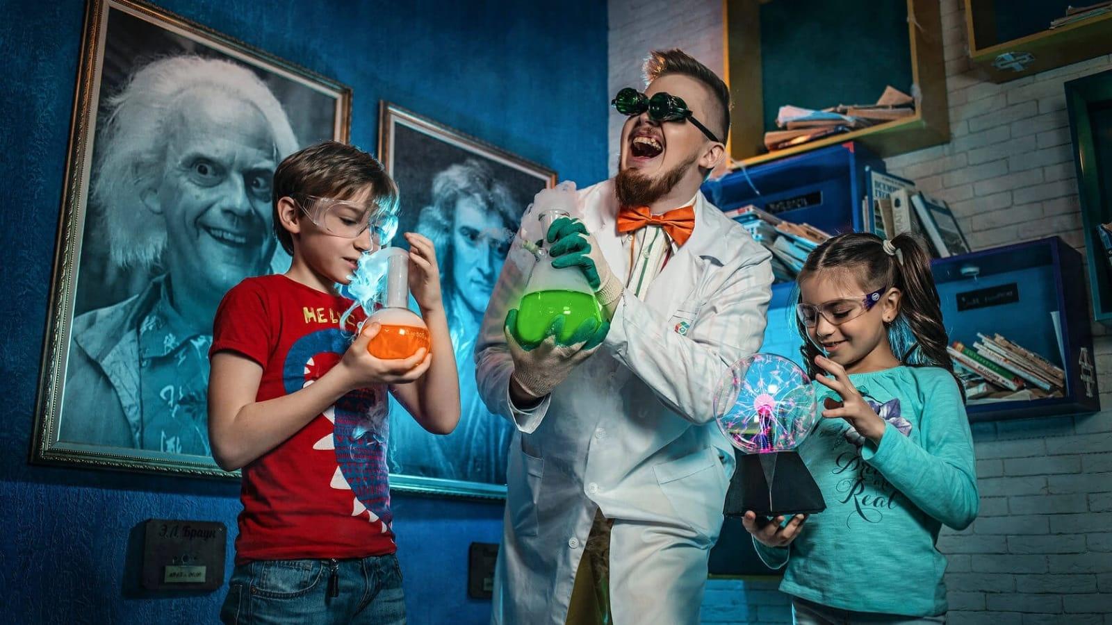 Увлекательное химическое шоу 15:00-16:00 ФудПарк Норд