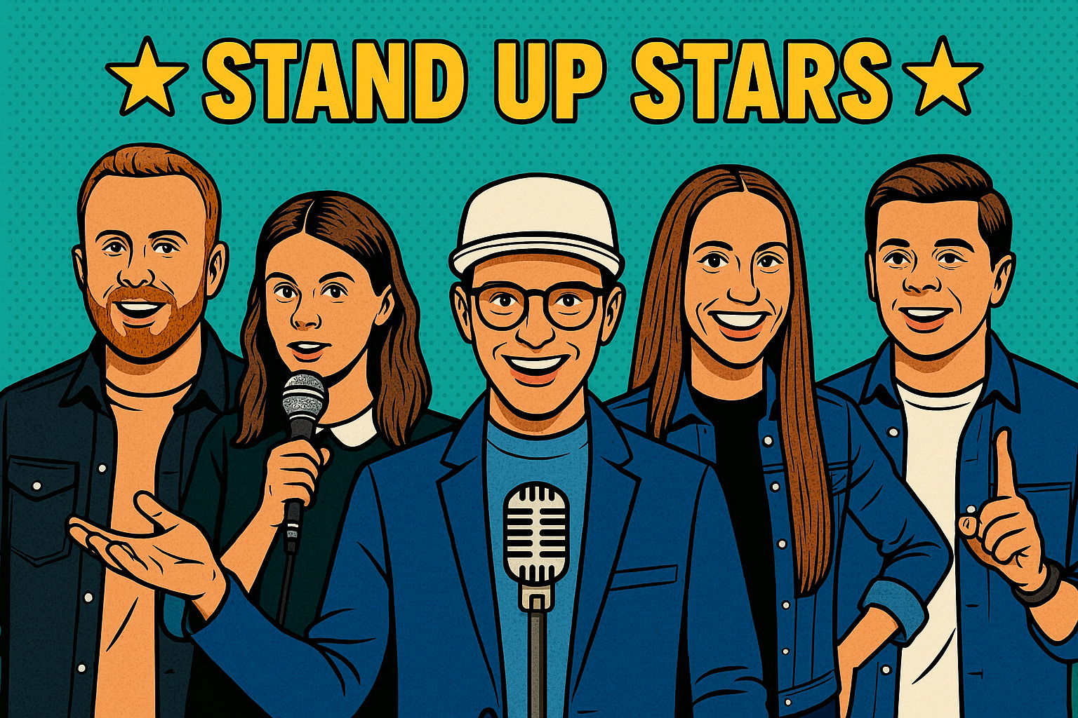 ⭐⭐⭐ Stand up Stars ⭐⭐⭐