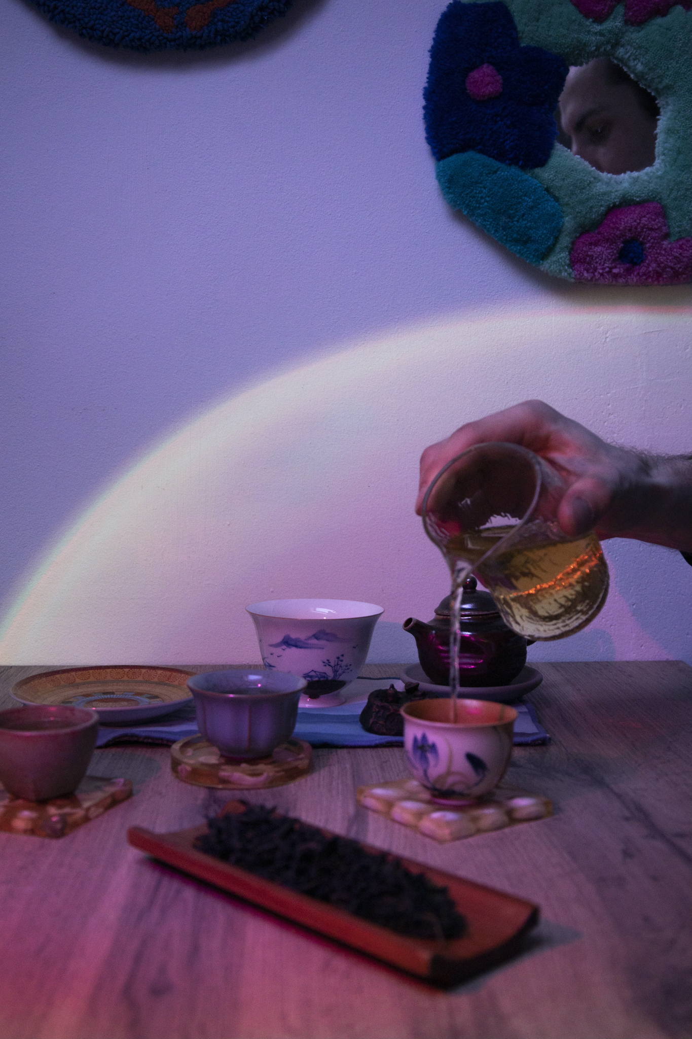 Чайная церемония в творческой мастерской