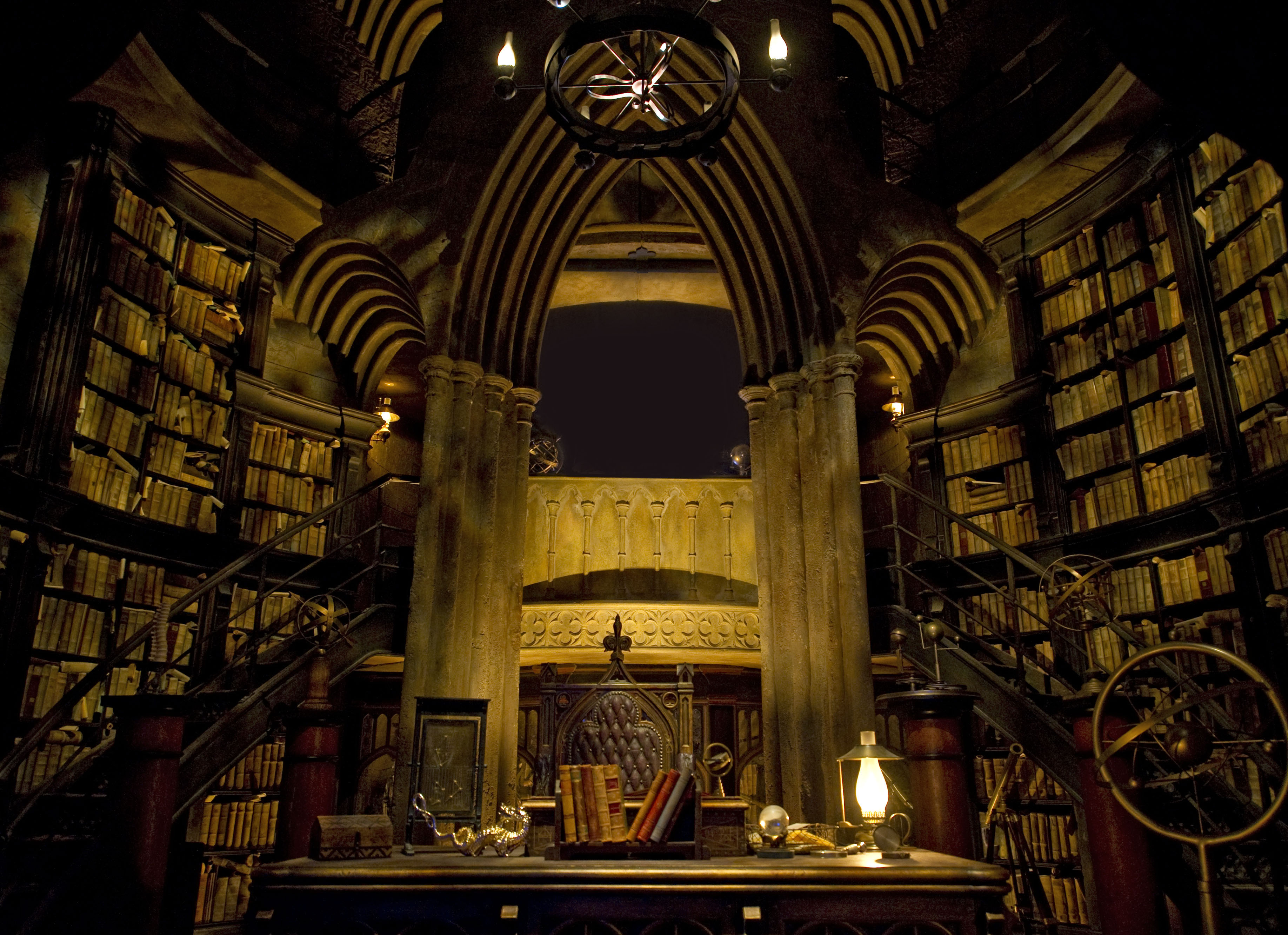 Platform library. Хогвартс кабинет Дамблдора.