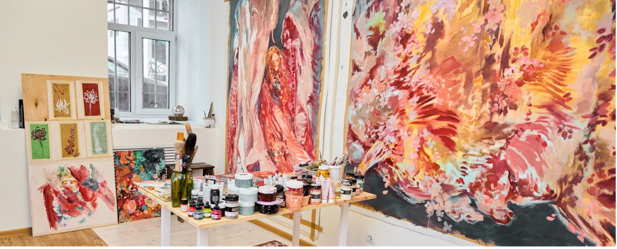 Экскурсия и встреча с художниками в мастерских SISTEMA GALLERY STUDIOS