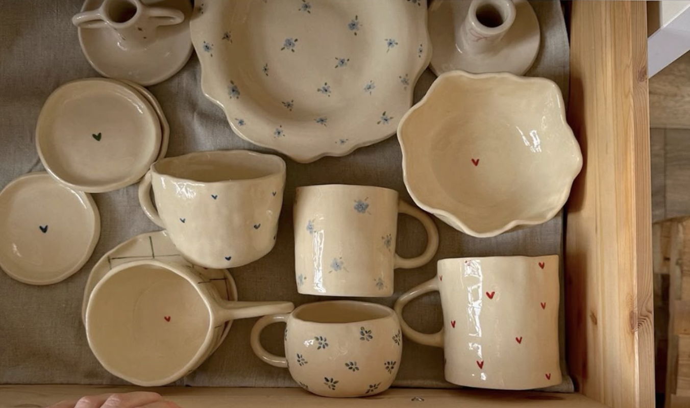 Мастер-класс по лепке из глины для взрослых и детей Чайная пара