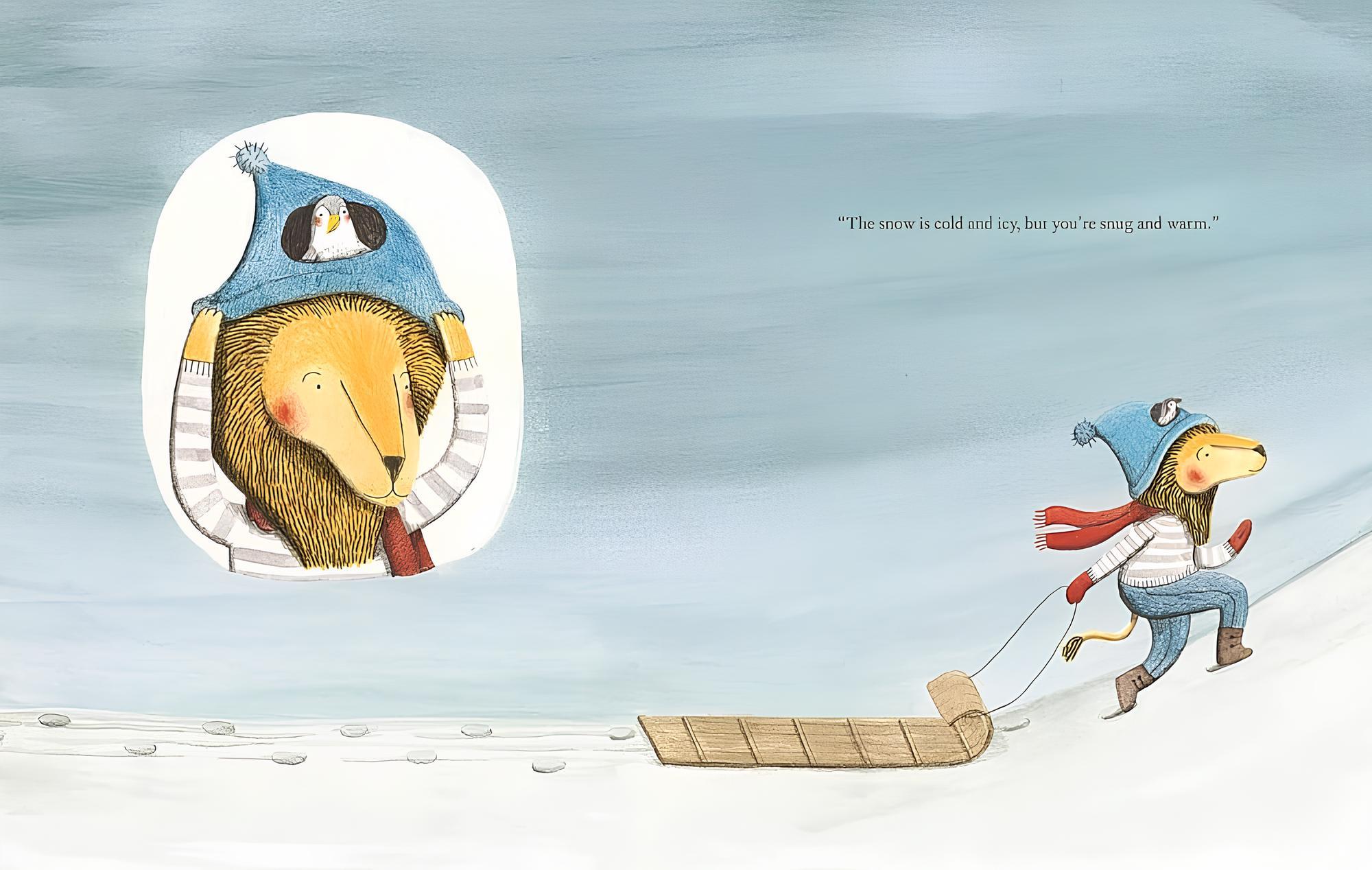 Лев и птичка