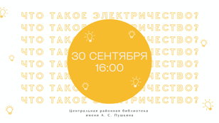 Семейная игра «Что такое электричество?»