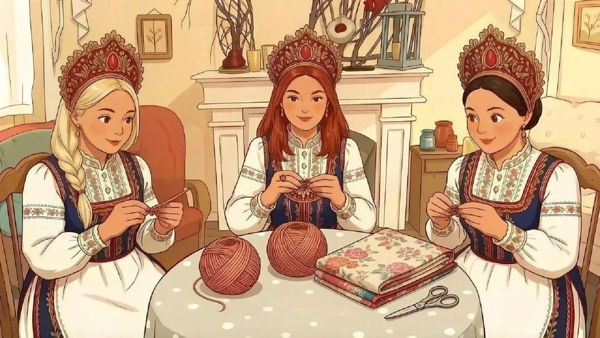 Мастер класс "Живые узоры": создаём кокошник своими руками