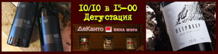 Вина от виноделен GunkoWinery и Шумринка в ДеКанто. Практически БЕСПЛАТНО