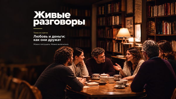 Живые разговоры: "Любовь и деньги: как они дружат"