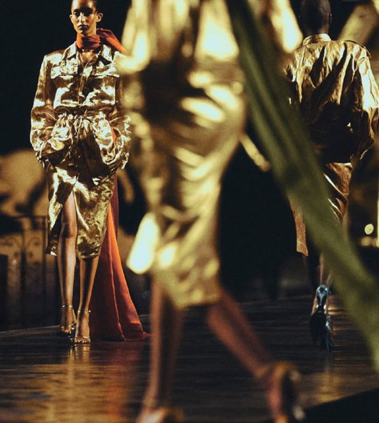 Anthony Vaccarello и «золотая коллекция» SAINT LAURENT S/S 2027