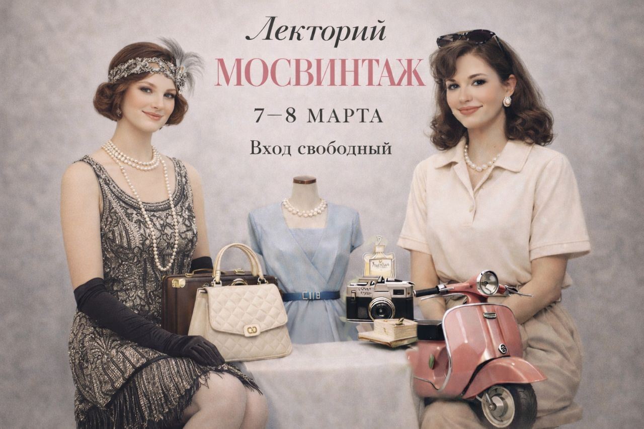 Лекторий Мосвинтаж 7-8 марта 2026