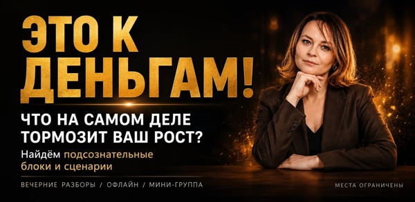 Вечерняя группа: ЭТО К ДЕНЬГАМ