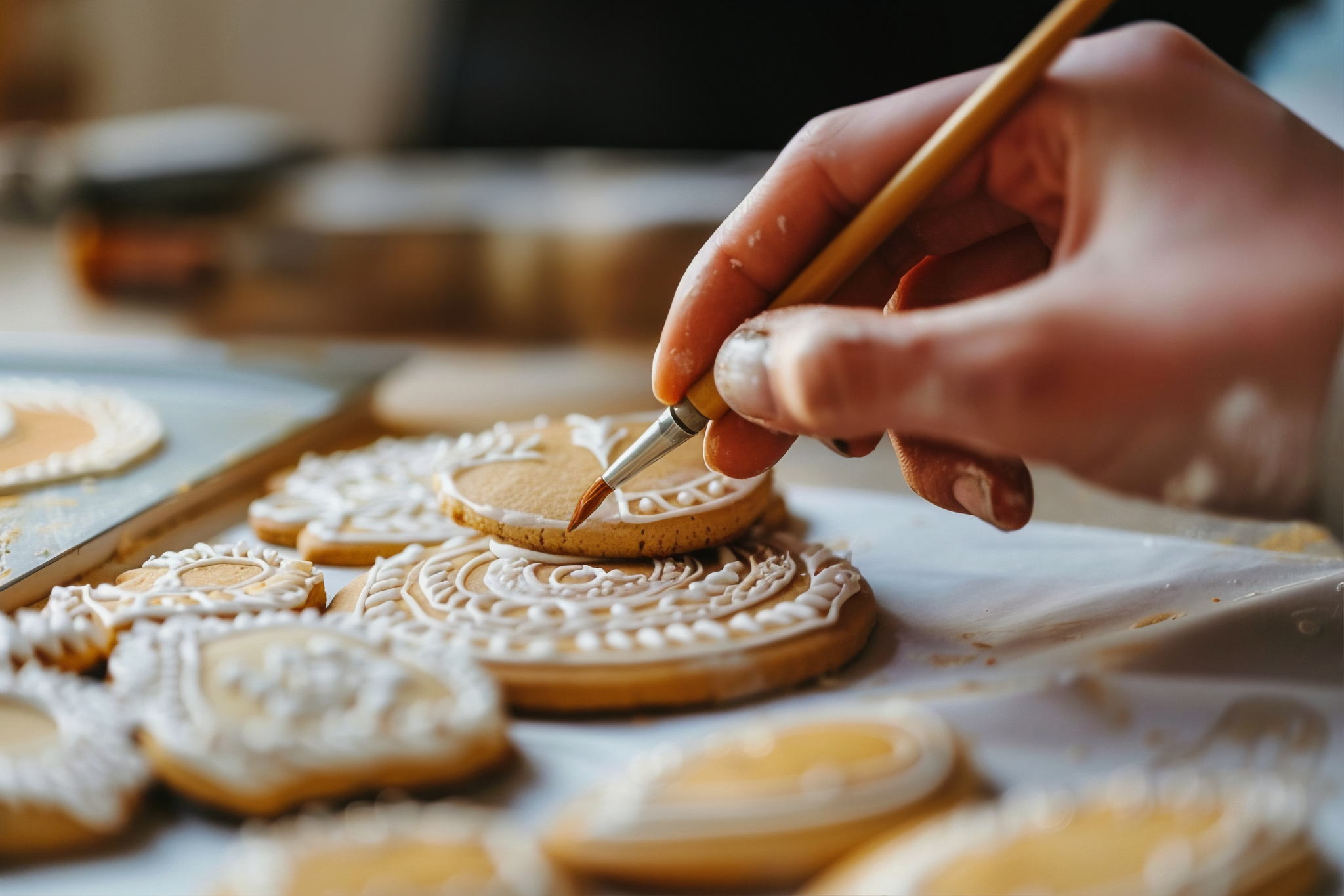 Мастер-класс по росписи пряников от сети кафе-кондитерских «АндерСон»