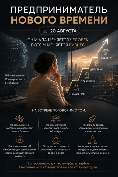 Предприниматель нового времени