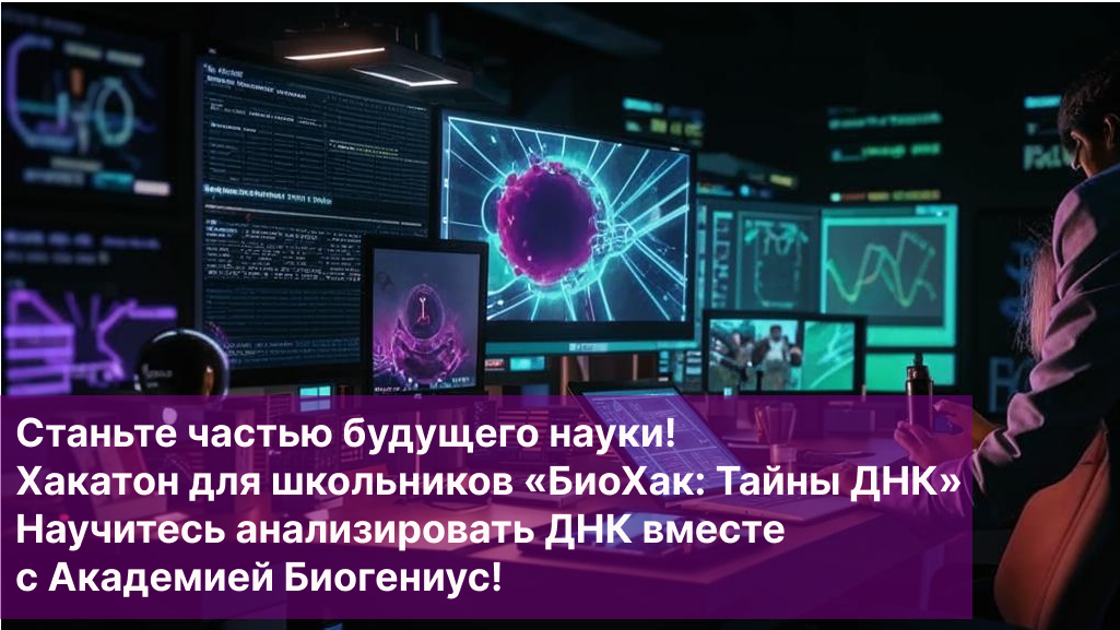 БиоХак: Тайны ДНК — хакатон для поклонников биоинформатики и биологии