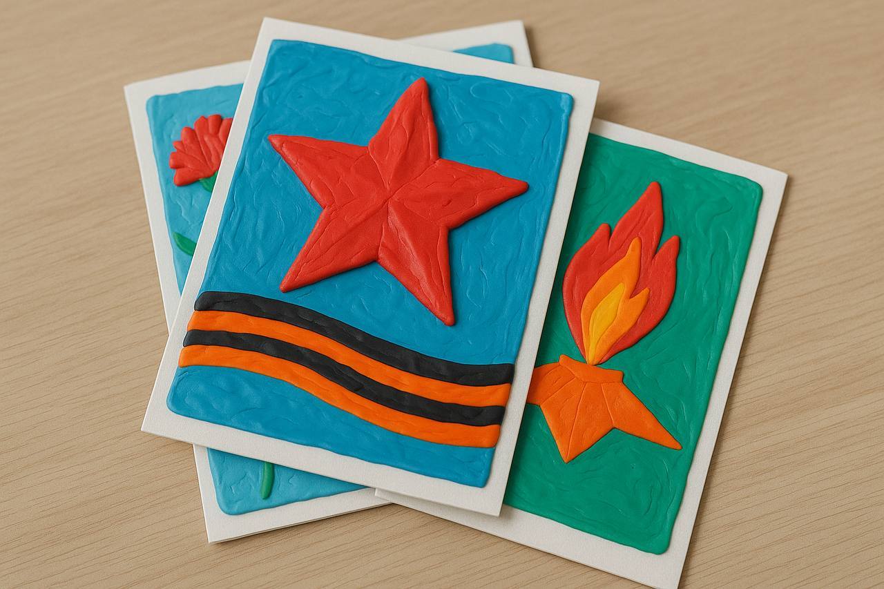 Мастерская маленьких героев: лепим символы отваги