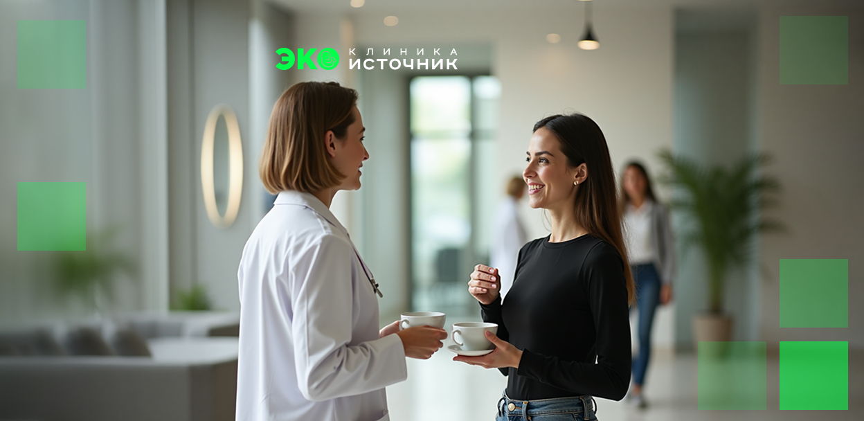 Завтрак в клинике ЭкоИсточник