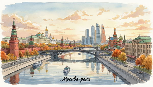 Тематическое занятие «День Москвы-реки» в экоцентре «Экошкола Кусково»