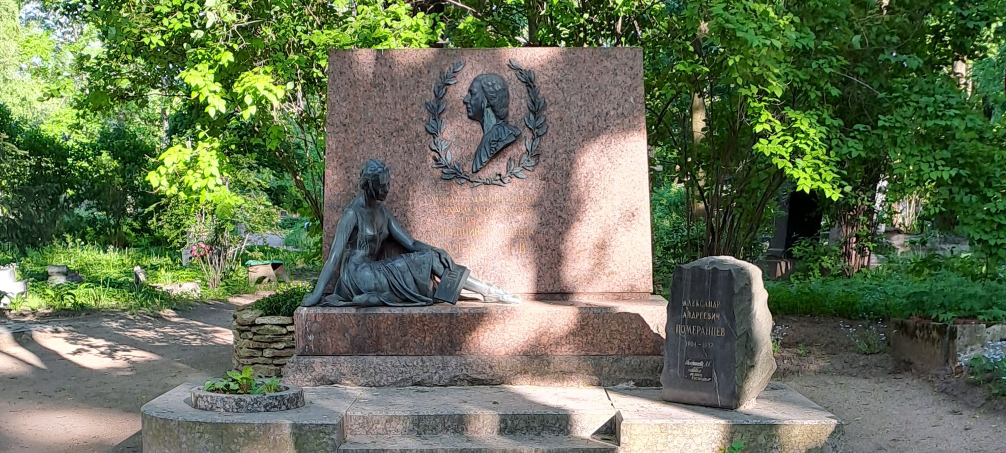 Регистрация на экскурсию «О театре и кино Ленинграда» в некрополе «Литераторские мостки» (Расстанная улица, д. 30)