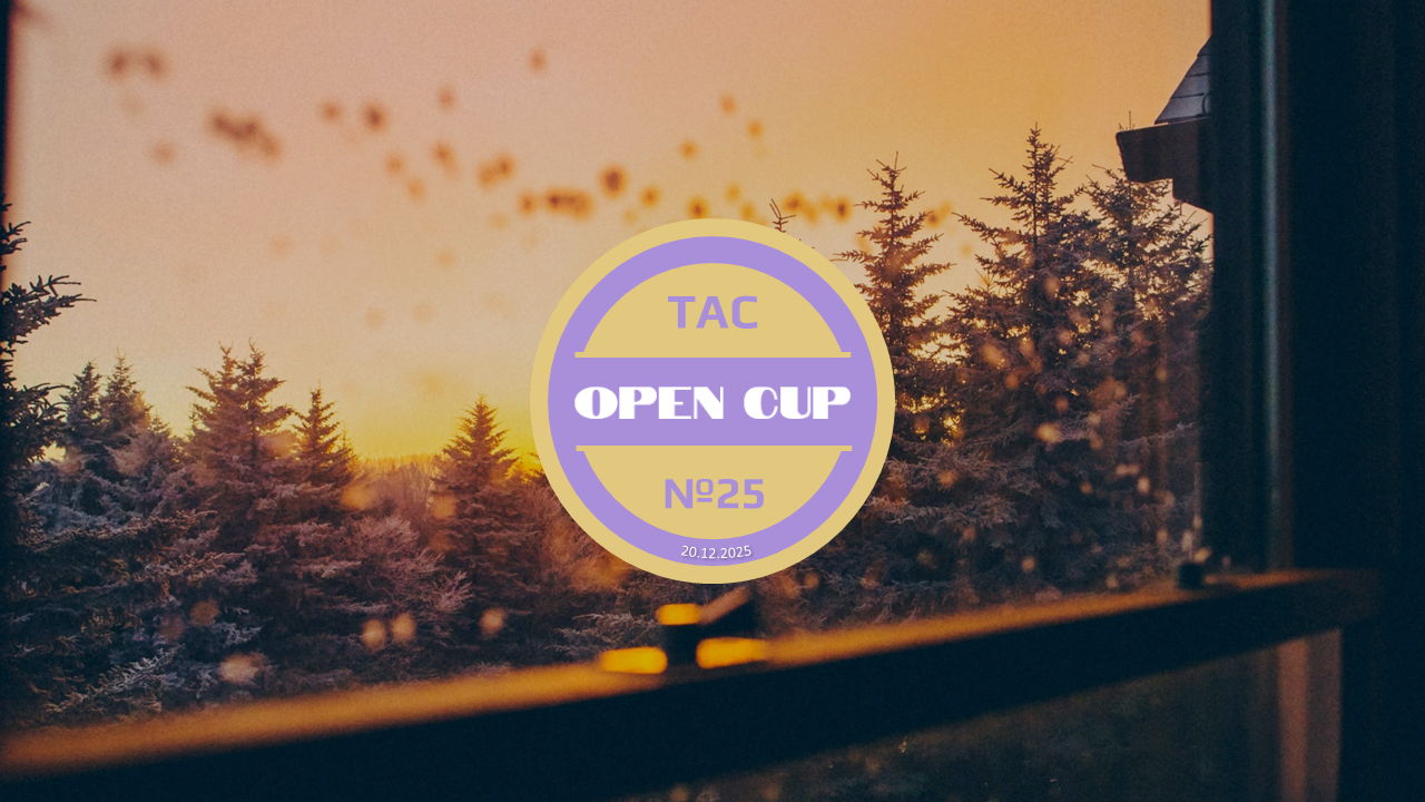 TAC Open Cup #25