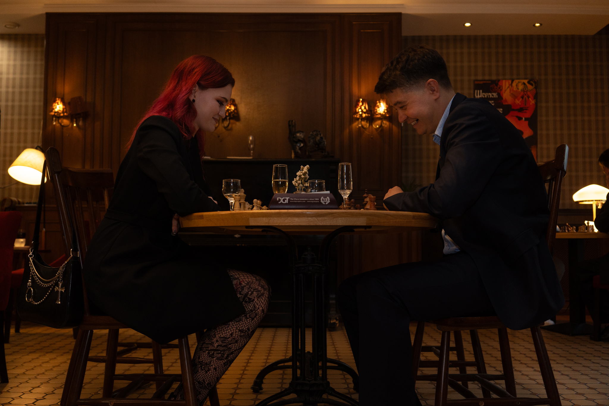 Шахматный светский вечер в баре «Медведь»