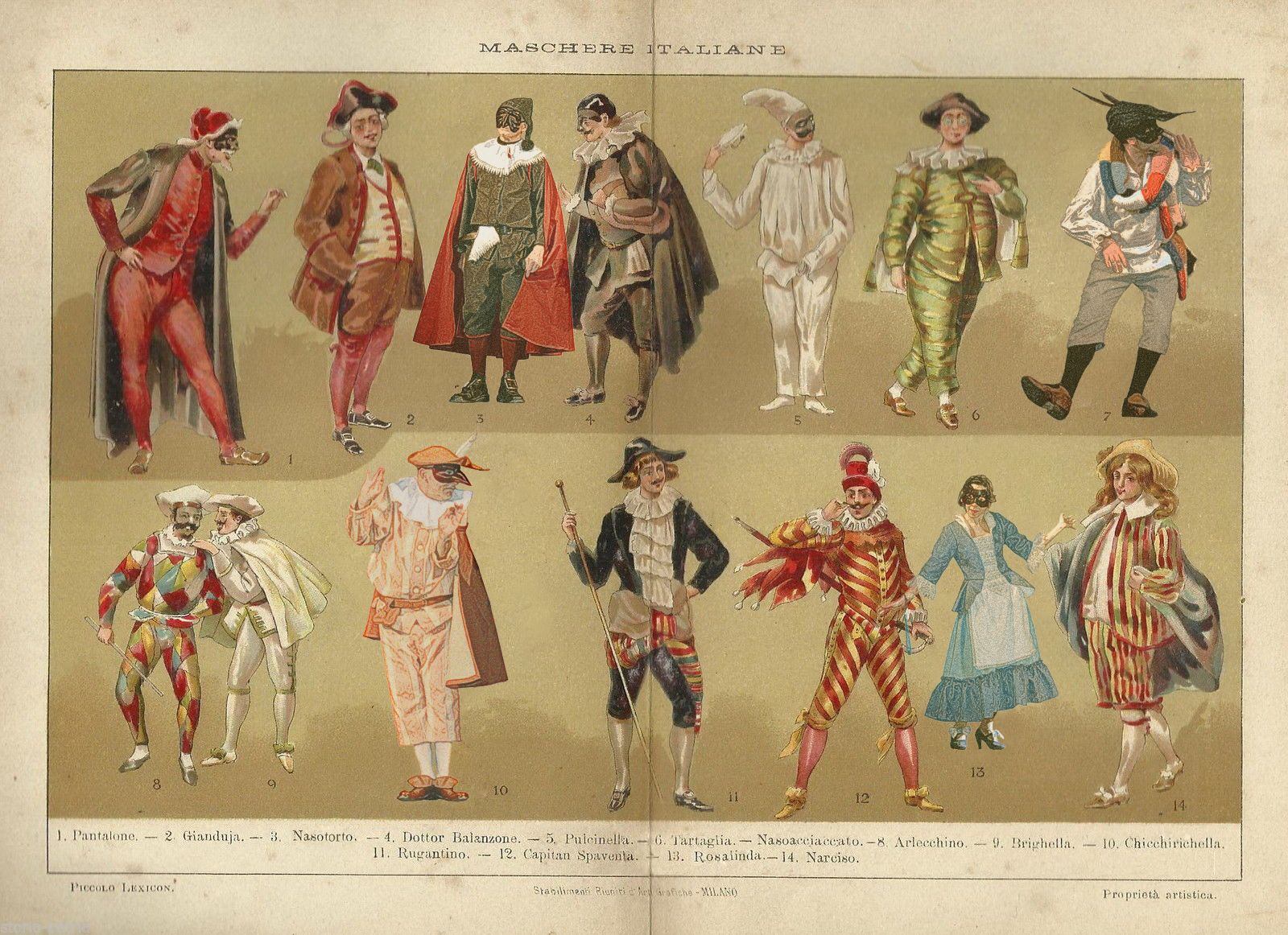 Маска и личность: Возрождение и Комедия дель арте ONLINE