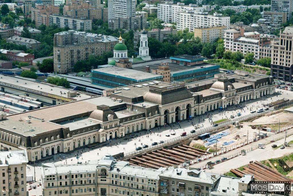 Павелецкий вокзал до реконструкции