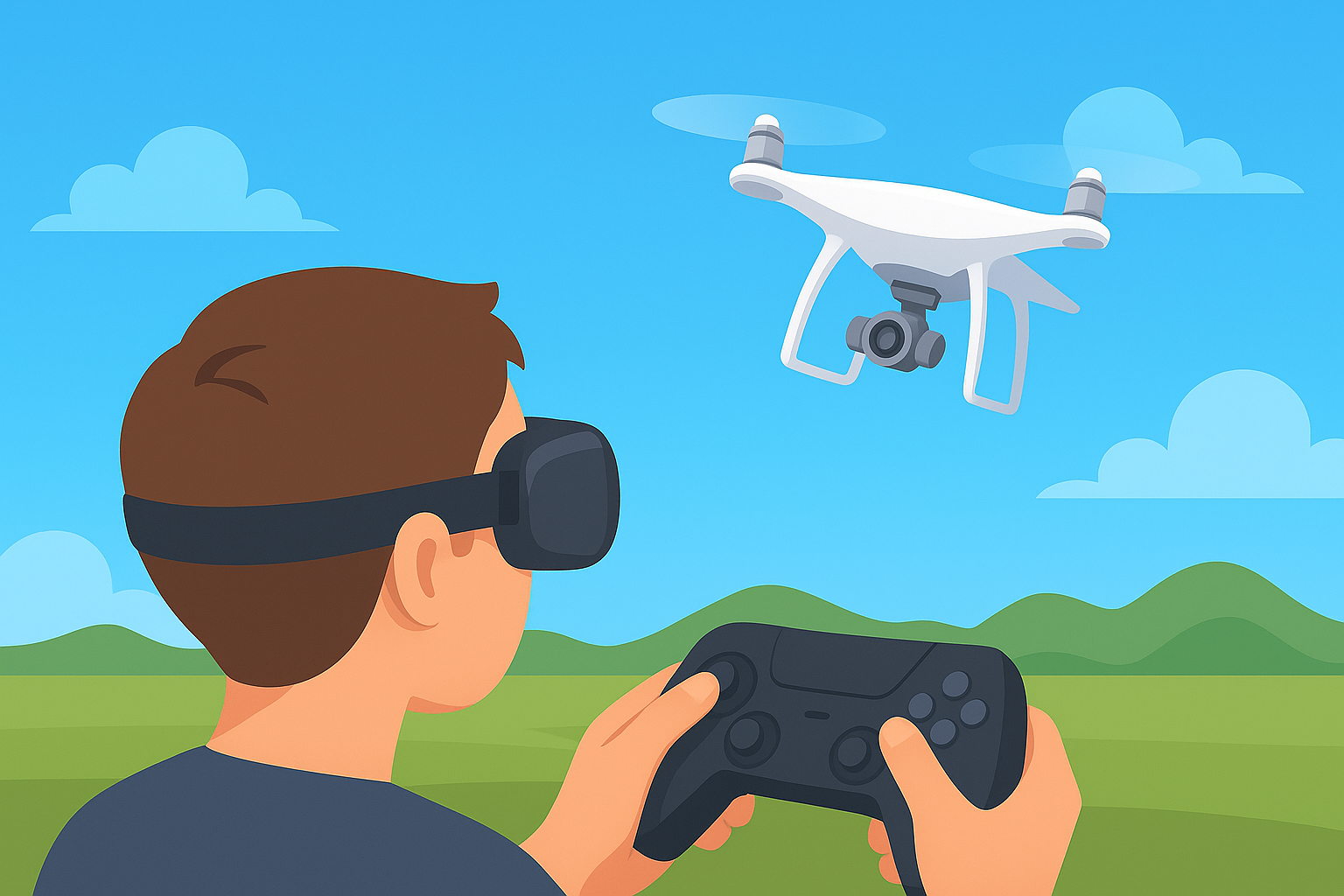 FPV: взгляд глазами дрона, как работает FPV