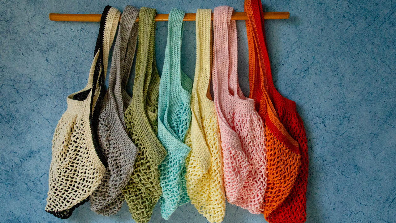 Вязальные посиделки. Вяжем авоську-экоську