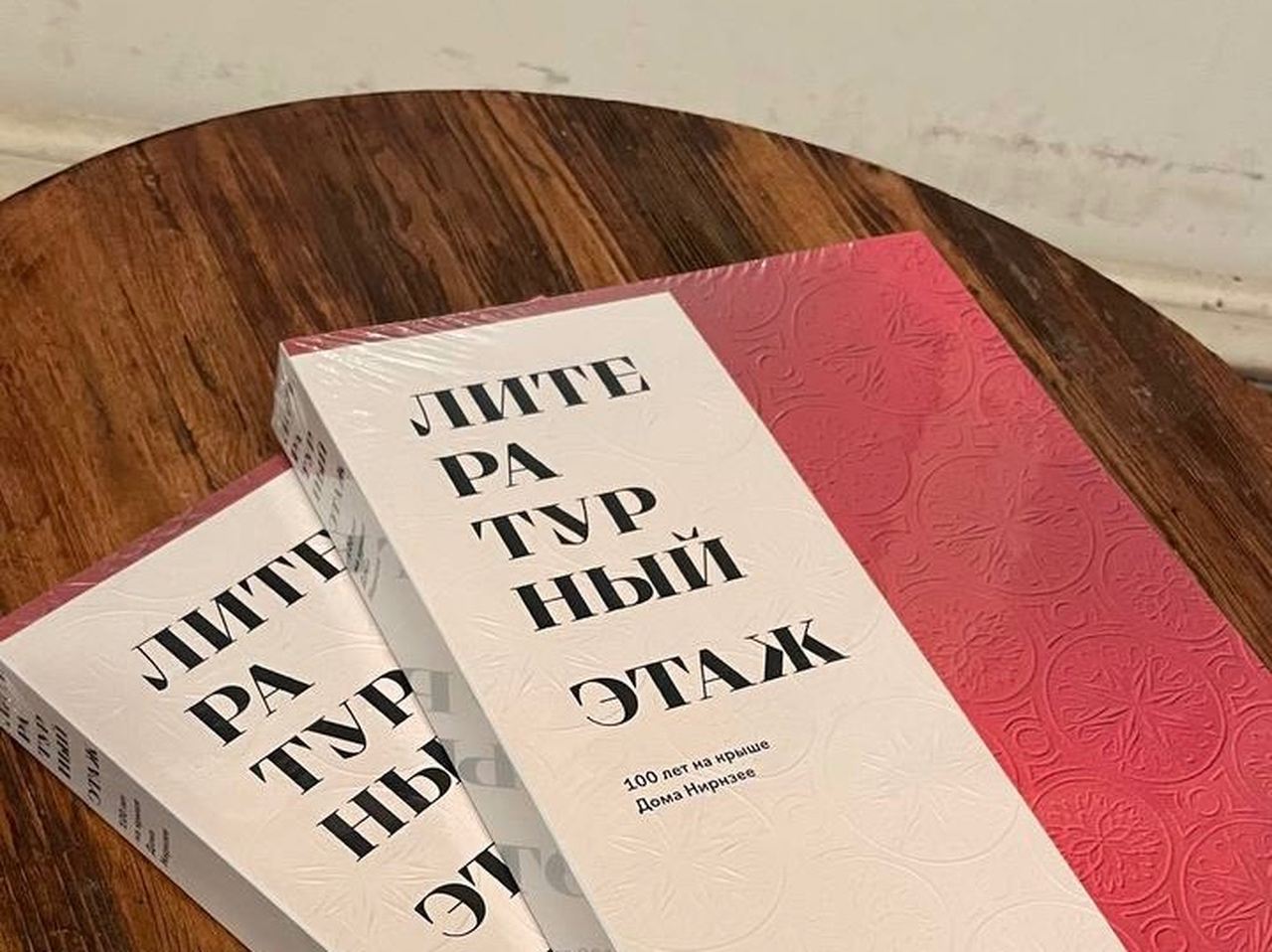Презентация книги «Литературный этаж. 100 лет на крыше Дома Нирнзее»