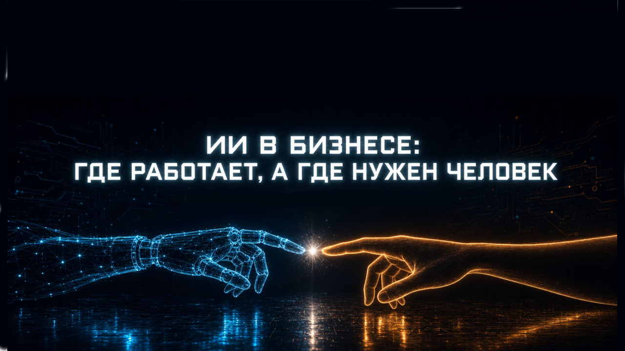 Мастермайнд "ИИ в бизнесе: где работает, а где нужен человек" 29.10