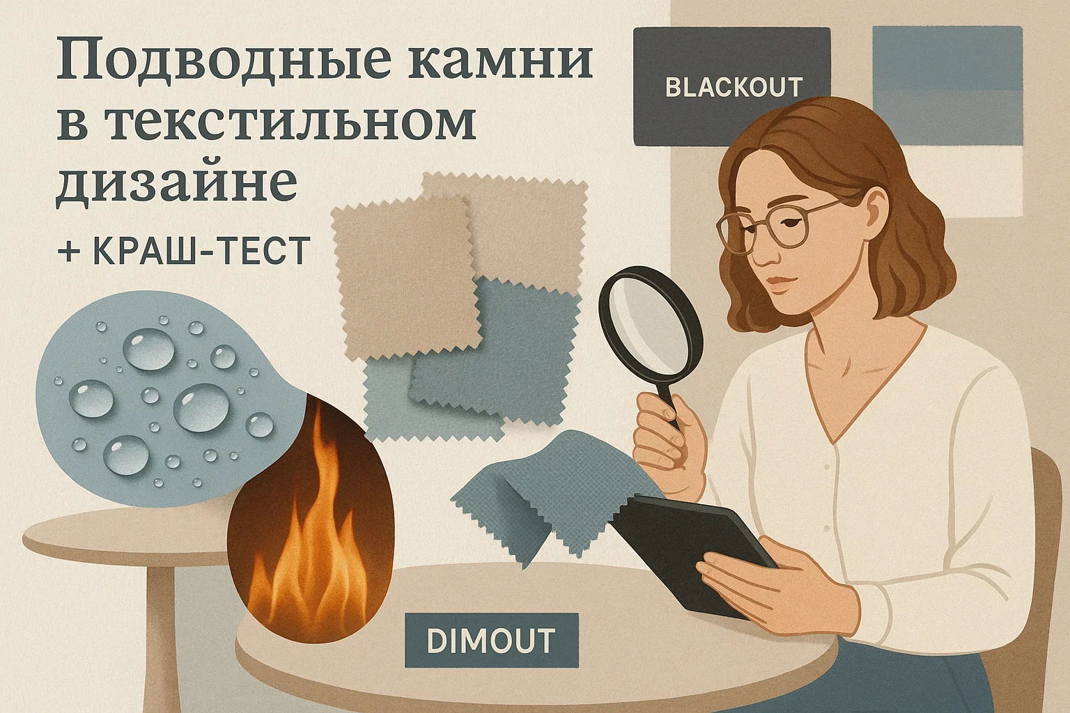 Подводные камни в текстильном дизайне + КРАШ-ТЕСТ
