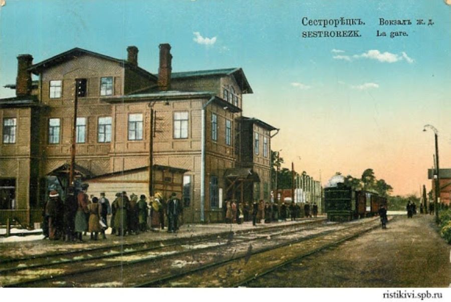 Вокзал в сестрорецке