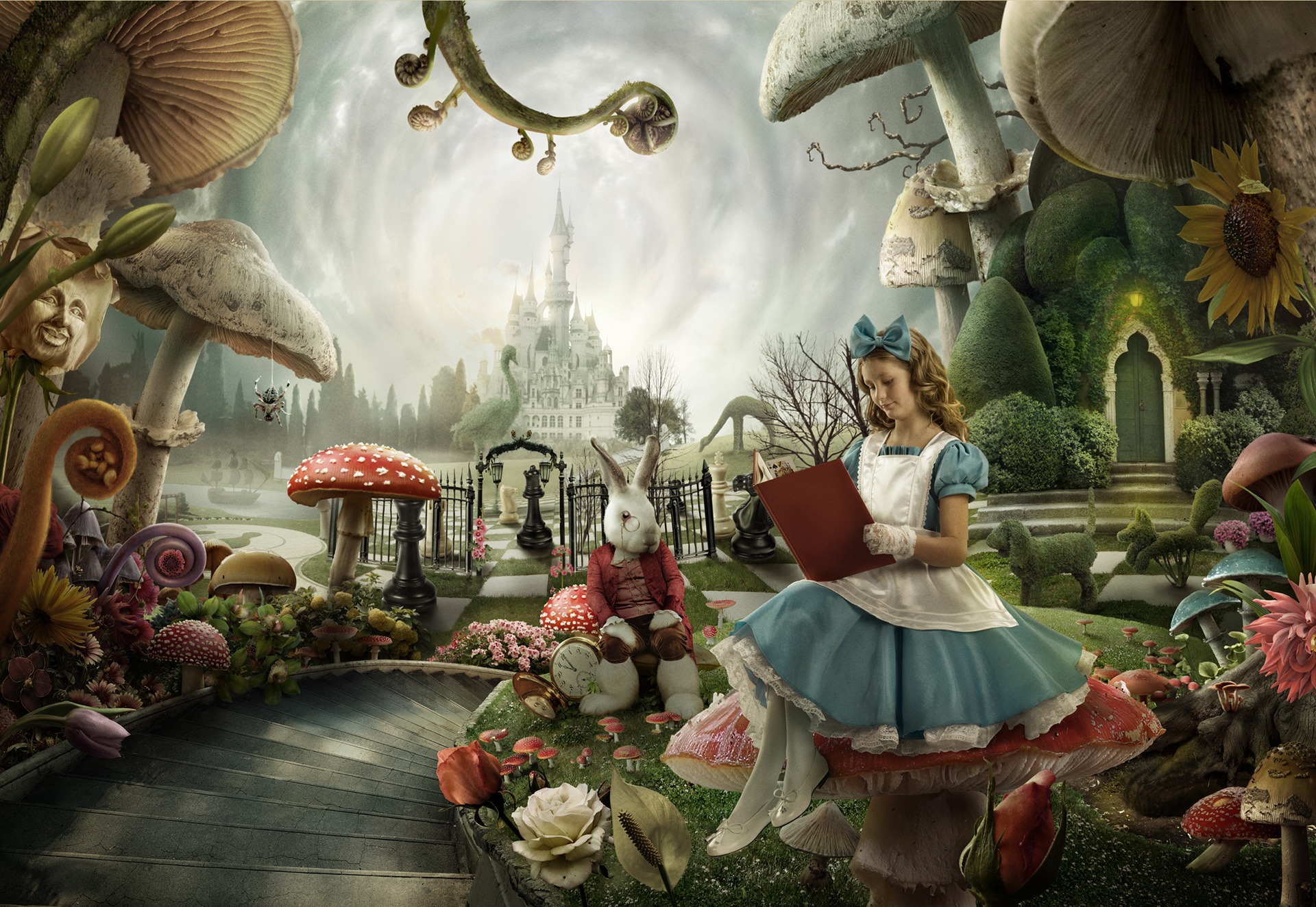 Загадочные фигуры и волшебные оттенки в уникальной вселенной Алисы
