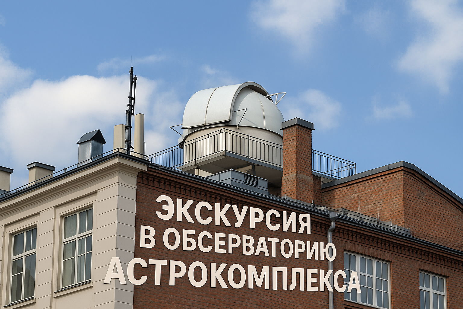 Экскурсия в обсерваторию ИФТИС МПГУ