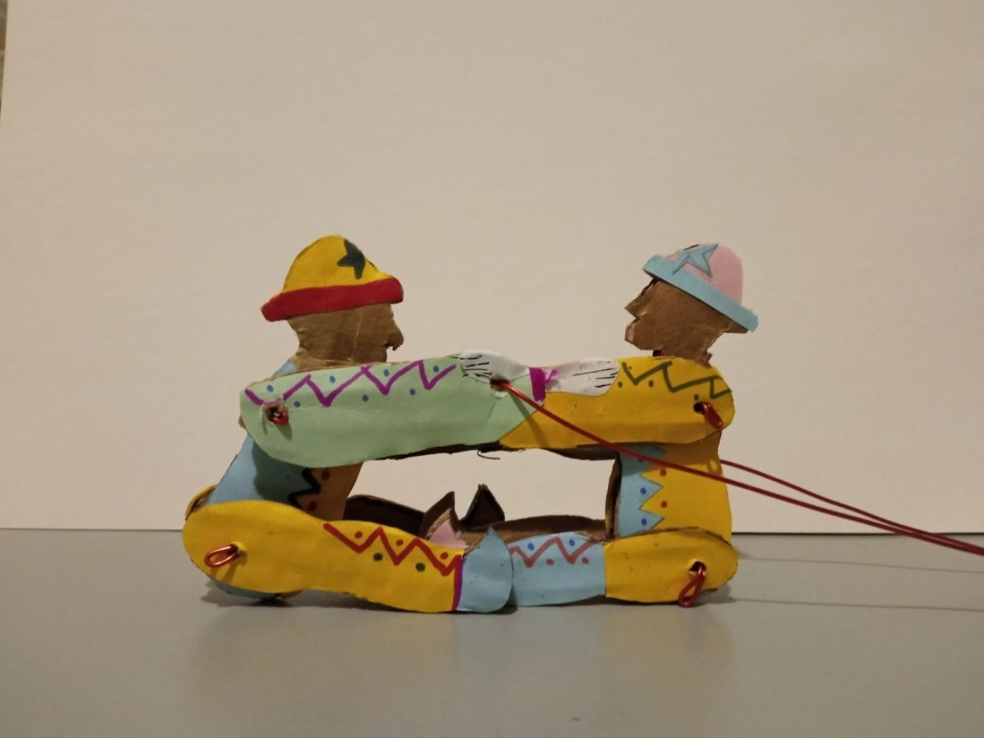 Мастер-класс «Борцы»