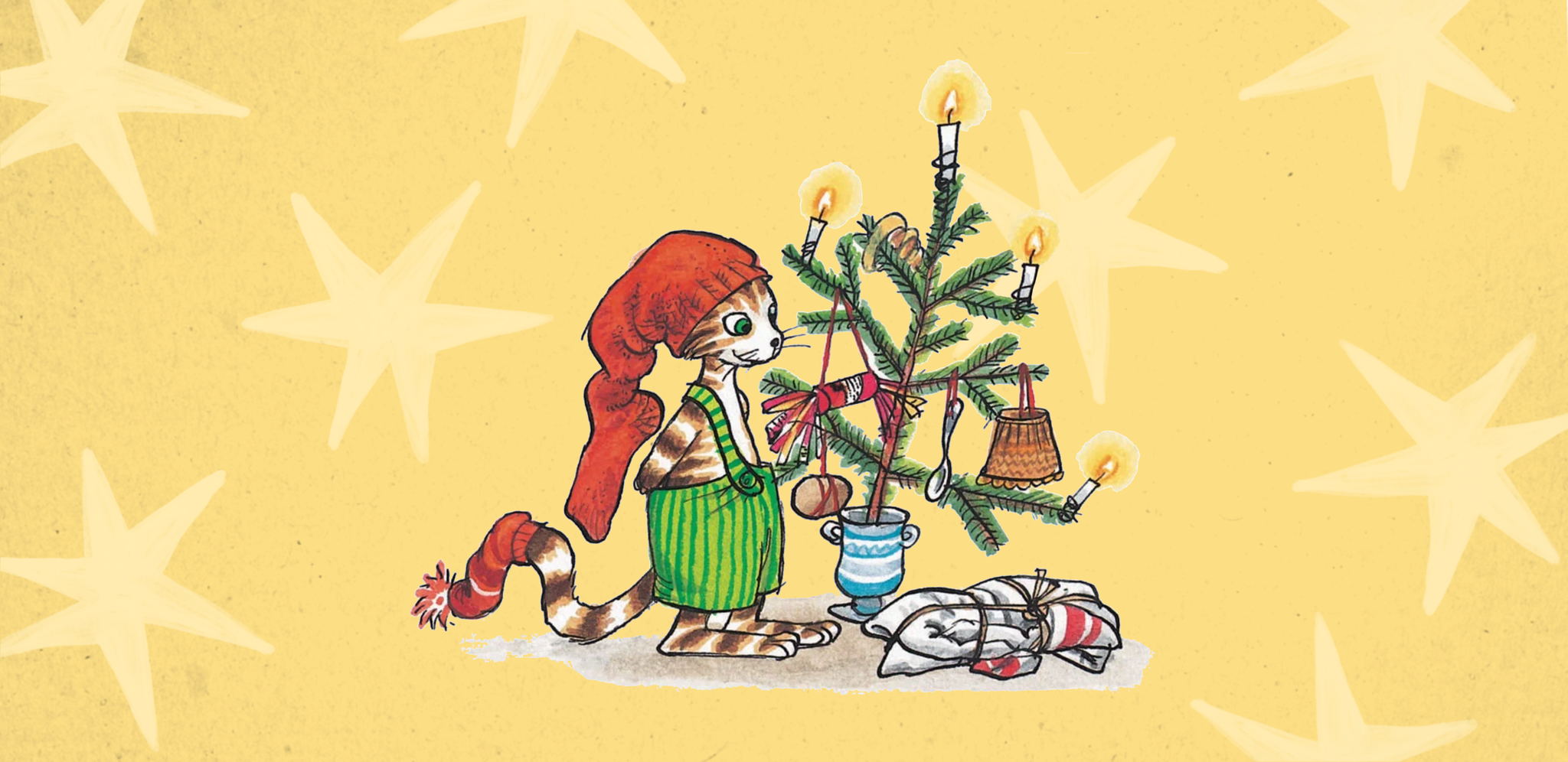 Елочная игрушка в стиле Финдуса