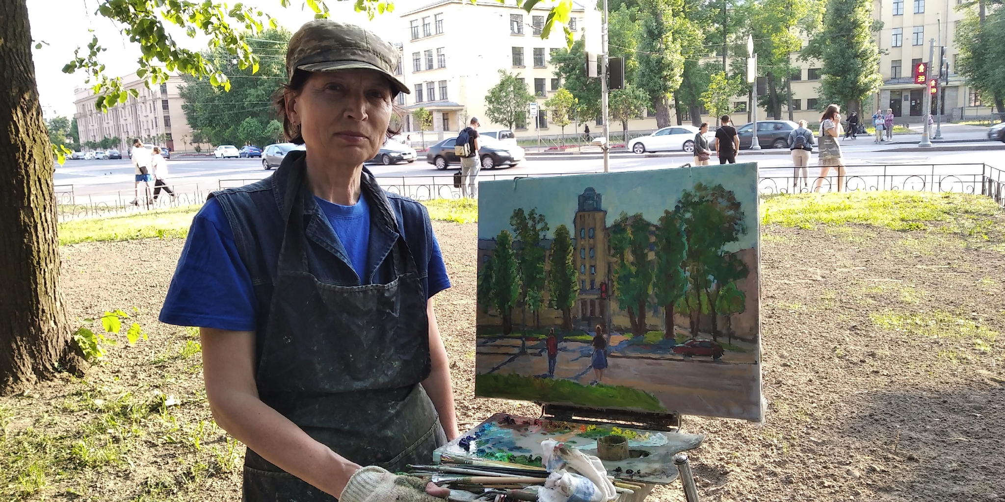 Открытие выставки «Прогулки по Петербургу»